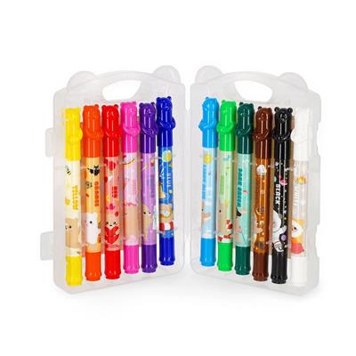 PASTELLI A CERA 12pz LEGAMI - TEDDY BEAR