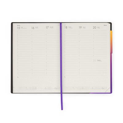 AGENDA 2026/2027 DOCENTE 13mesi WEEK 17x24 SUNSET VIBES LEGAMI