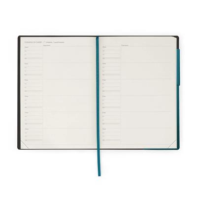 AGENDA 2026/2027 DOCENTE 13mesi WEEK 17x24 DEEP TEAL LEGAMI