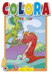 LIBRO COLORA I DRAGHI