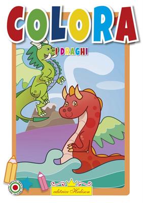 LIBRO COLORA I DRAGHI