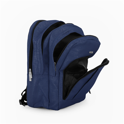 ZAINO COMIX ORGANIZZATO LUREX BLU