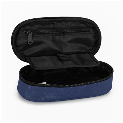 BUSTINA COMIX OVALE LUREX BLU