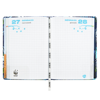 DIARIO WWF 2027 ILLUSTRATO SQUALO STD