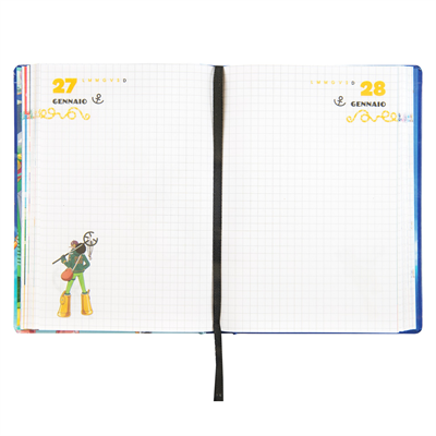 DIARIO ONE PIECE BLU STD