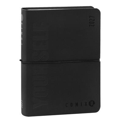 COMIX 2027 U YOURSELF MINI DAY 16mesi ALL BLACK