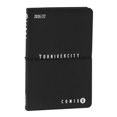 COMIX 2027 U YOURSELF MEDIUM WEEK 13mesi BLACK WHITE
