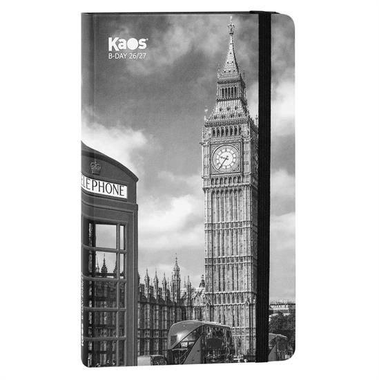 AGENDA 2027 INSEGNANTE 13x21 BIDAY 12mesi KAOS LONDRA
