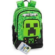 ZAINO MINECRAFT PIXEL ORGANIZZATO