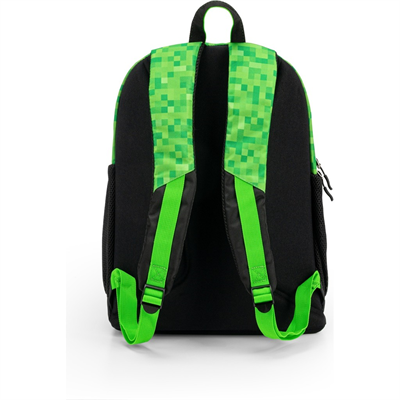 ZAINO MINECRAFT PIXEL ORGANIZZATO