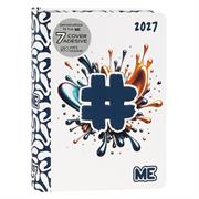 DIARIO ME 2027 MEDIUM HASHTAG BLU COLOR