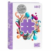 DIARIO ME 2027 MEDIUM HASHTAG LILAC COLOR