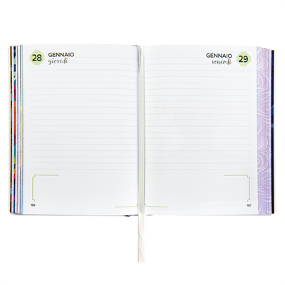 DIARIO ME 2027 MEDIUM HASHTAG LILAC COLOR