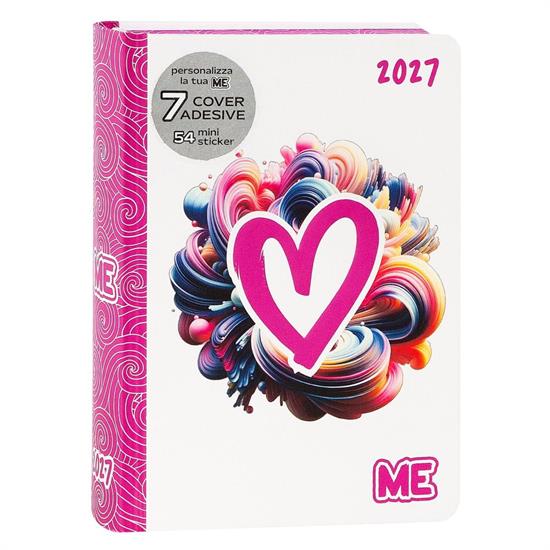 DIARIO ME 2027 MEDIUM LOVE PINK COLOR