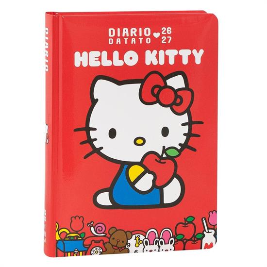 DIARIO HELLO KITTY 2027 RED STD