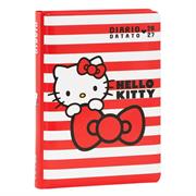 DIARIO HELLO KITTY 2027 STRIPES STD