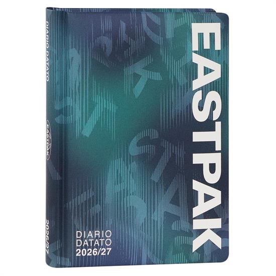 DIARIO EASTPAK 2027 MEDIUM 13mesi LETTERDYE BLUE