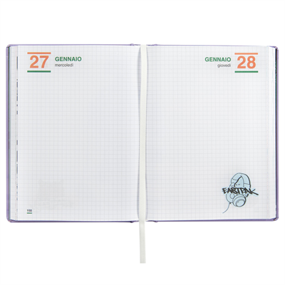 DIARIO EASTPAK 2027 MEDIUM 13mesi LILAC