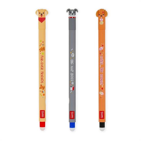PENNE CANCELLABILI 3pz LEGAMI - FUR-EVER FRIENDS