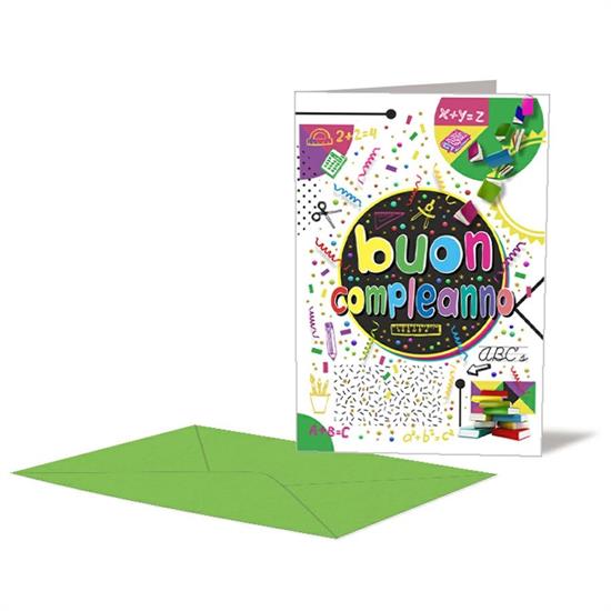 BIGLIETTO COMPLEANNO DIARI