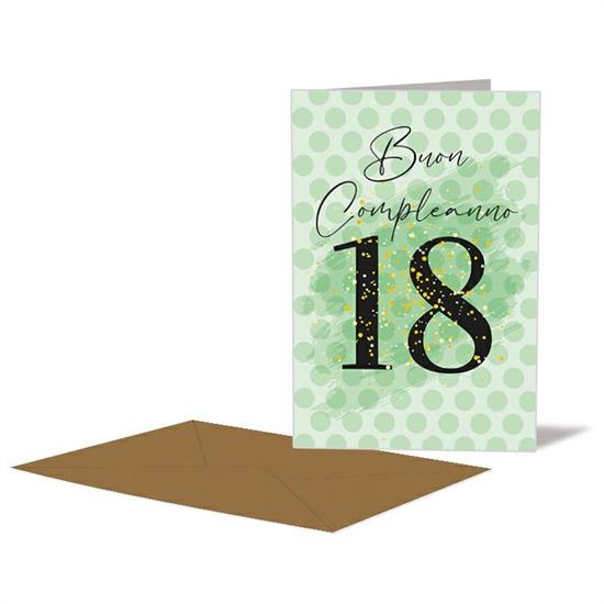 BIGLIETTO 18 ANNI VERDE