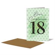 BIGLIETTO 18 ANNI VERDE