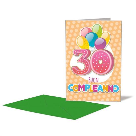 BIGLIETTO 30 ANNI C/APPLICAZIONE