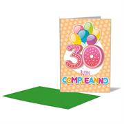BIGLIETTO 30 ANNI C/APPLICAZIONE