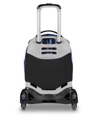 TROLLEY SEVEN JACK 8ruote DETACH BLU FUSION