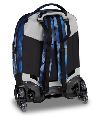 TROLLEY SEVEN JACK 8ruote DETACH BLU FUSION
