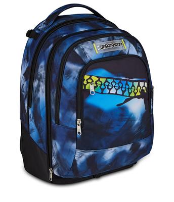 TROLLEY SEVEN JACK 8ruote DETACH BLU FUSION