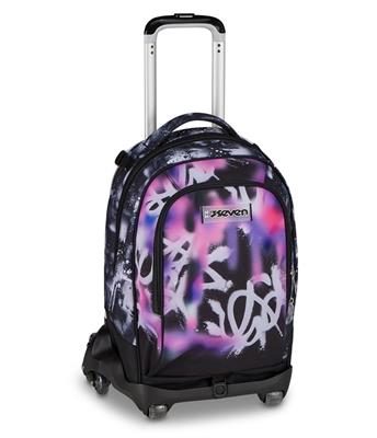 TROLLEY SEVEN JACK 8ruote BUZZY NOTE GIRL