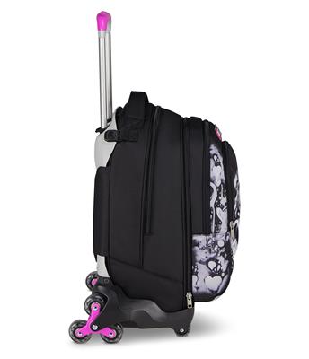 TROLLEY SEVEN JACK 8ruote DETACH PLUMPY LINE GIRL