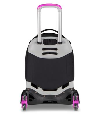 TROLLEY SEVEN JACK 8ruote DETACH PLUMPY LINE GIRL