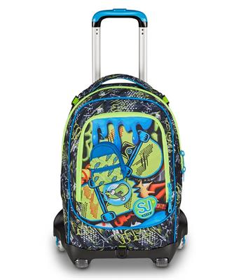 TROLLEY SEVEN JACK 8ruote SJ GANG SOFT POUCH BOY