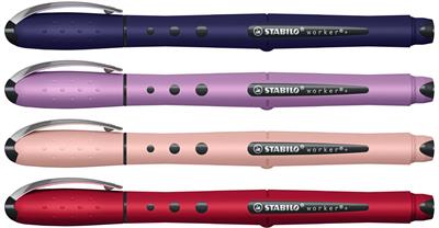 PENNA STABILO WORKER+ WILDFLOWER colori ass.