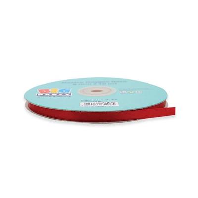 ROTOLO RASO 6mm 50mt ROSSO INTENSO