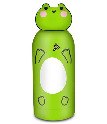 BORRACCIA CHILL & REFILL RANA 350ml C/TAPPO SAGOMATO TERMICA