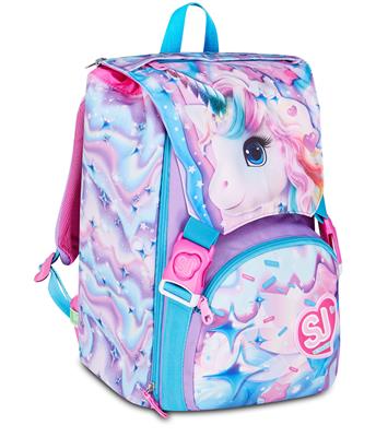ZAINO SJ GANG SDOPP.BIG GLOW LED UNICORN GIRL