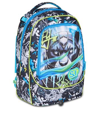 TROLLEY SEVEN JACK 8ruote SJ GANG GLACE PANTHER BOY