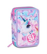 ASTUCCIO SEVEN GLOW LED UNICORN GIRL 3zip SJ