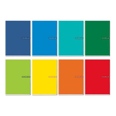 QUADERNI COLORCLUB 1 RIGO 10pz A5
