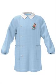 GREMBIULE ASILO AZZURRO 45 CALCIO 2anni