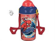 BORRACCIA C/TRACOLLA E CANNUCCIA PUSH UP SPIDERMAN 465ml