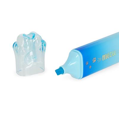 EVIDENZIATORE KITTY LEGAMI - AZZURRO