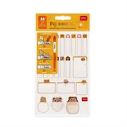ETICHETTE ADESIVE 66pz LEGAMI - TEDDY BEAR MY NAME IS