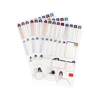 ETICHETTE ADESIVE 66pz LEGAMI - SPACE MY NAME IS