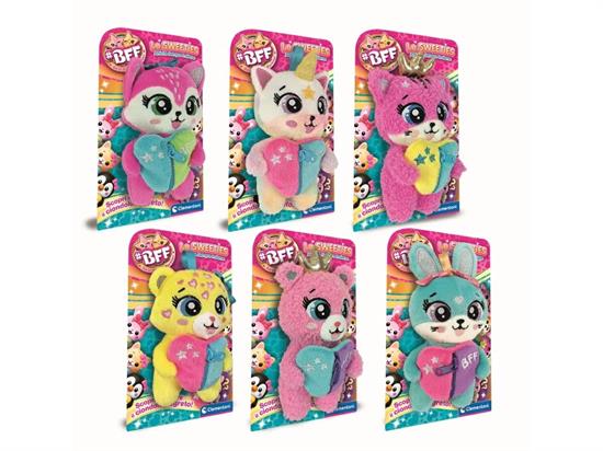 BFF POCKET PLUSH C/PORTACHIAVI modelli ass.