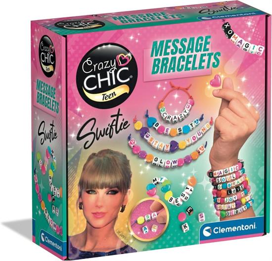 CRAZY CHIC SWIFTIE MESSAGE BRACELETS