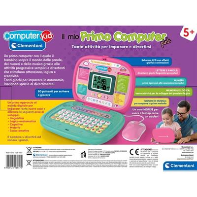 COMPUTER LAPTOP 5+ PRIMO COMPUTER CON MOUSE PINK
